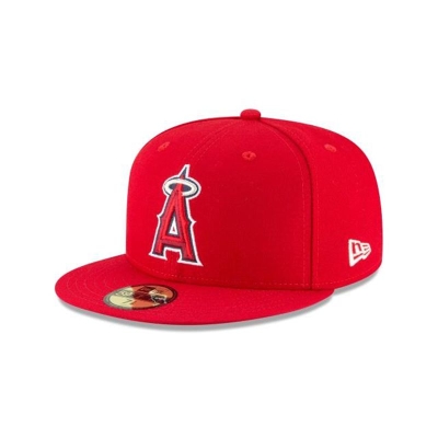 Los Angeles Angels Gorra | New Era MLB Authentic Collection 59fifty Fitted Cap Mexico - Rojos